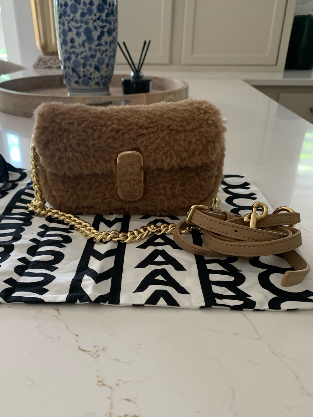 Marc Jacobs The Mini Teddy J Marc Shoulder Bag